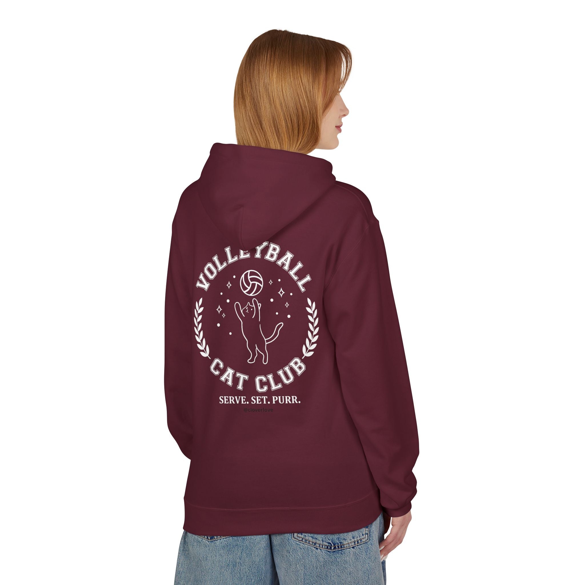 VC2, Catch the Echo Hoodie — Ocean Cat Adventure Graphic Hoodie