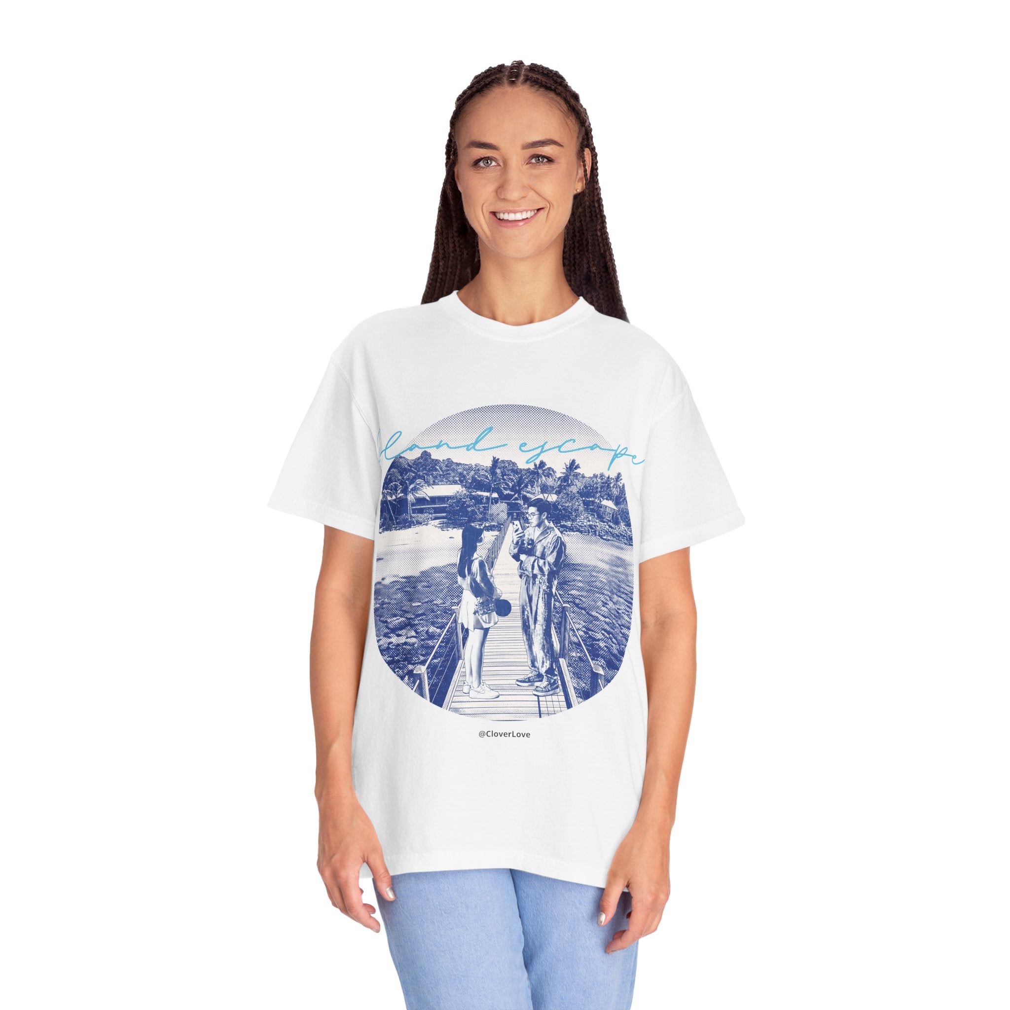Custom Tropical Travel T-Shirt - Vintage Beach Adventure Tee, Travel Lover Gift