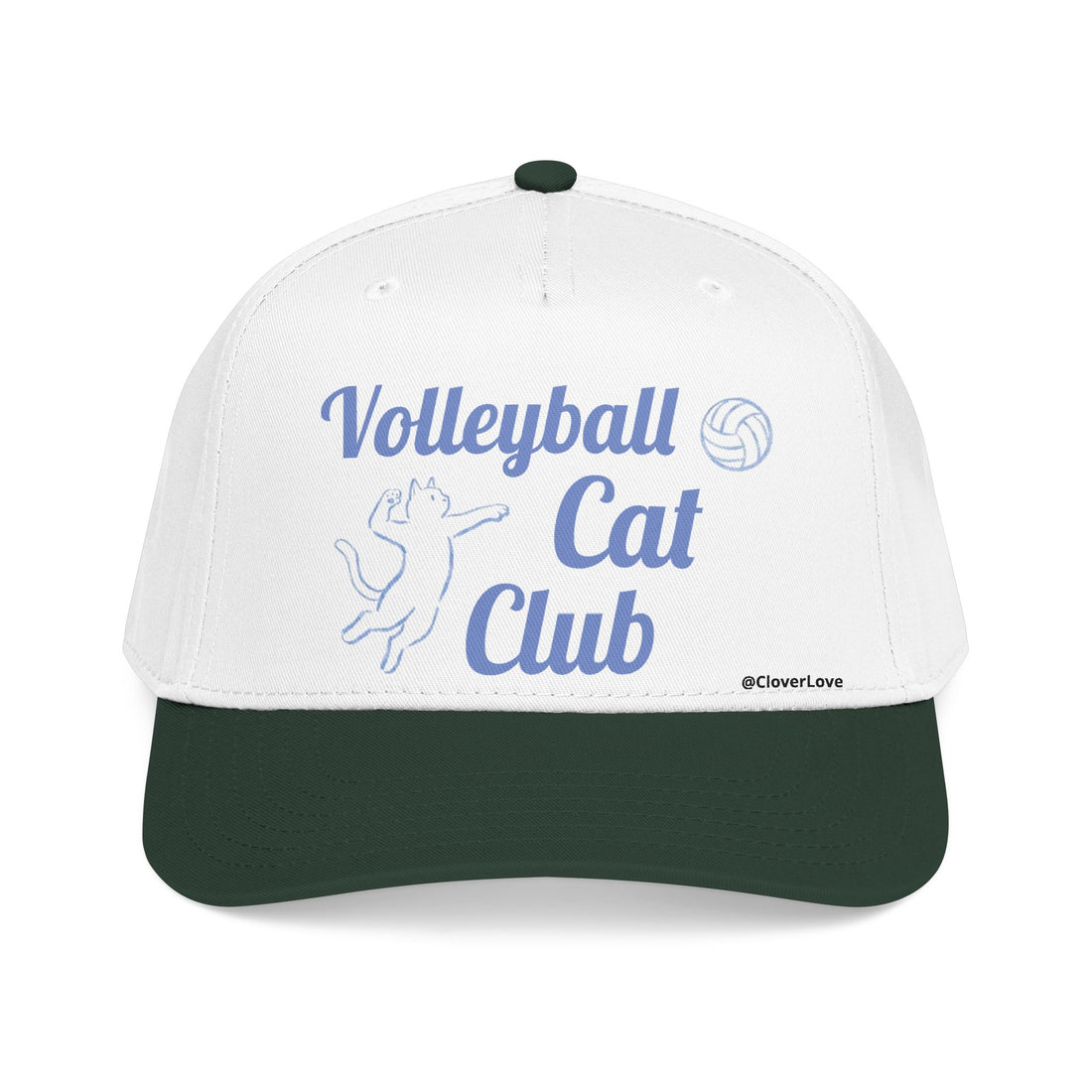 VC8, Cat's Skiff Adventure Baseball Cap — Cute Nautical Cat Hat with @CloverLove Design