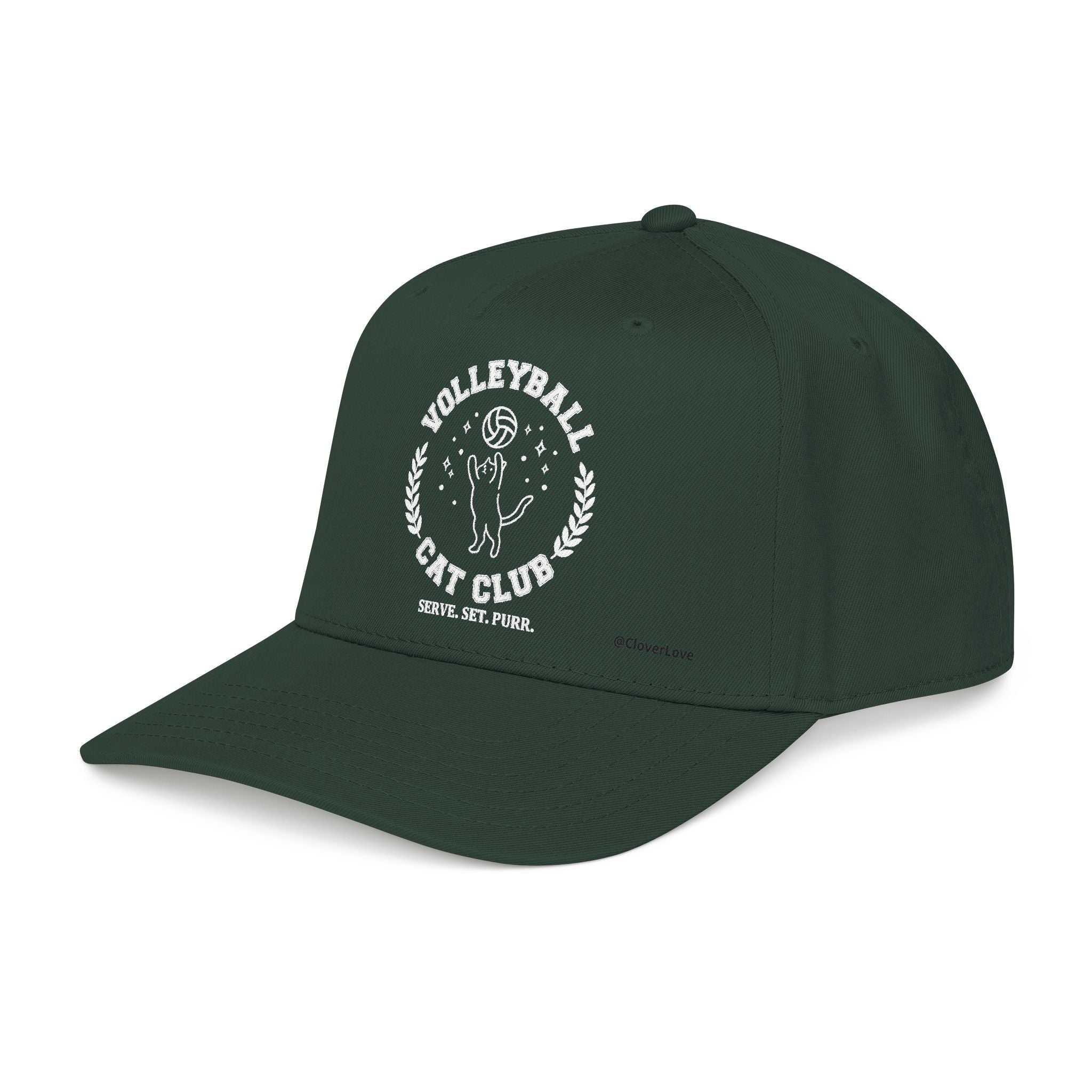VC2, Cat's Skiff Adventure Baseball Cap — Cute Nautical Cat Hat with @CloverLove Design