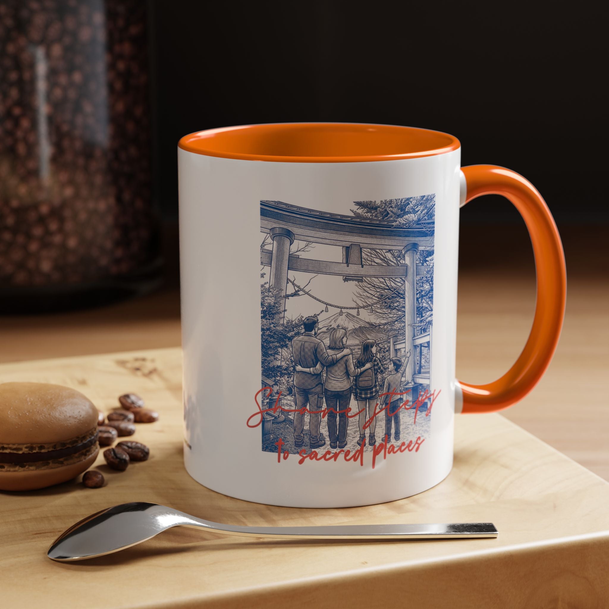 Japan Travel Memory Mug - Mount Fuji Coffee Cup for Travelers