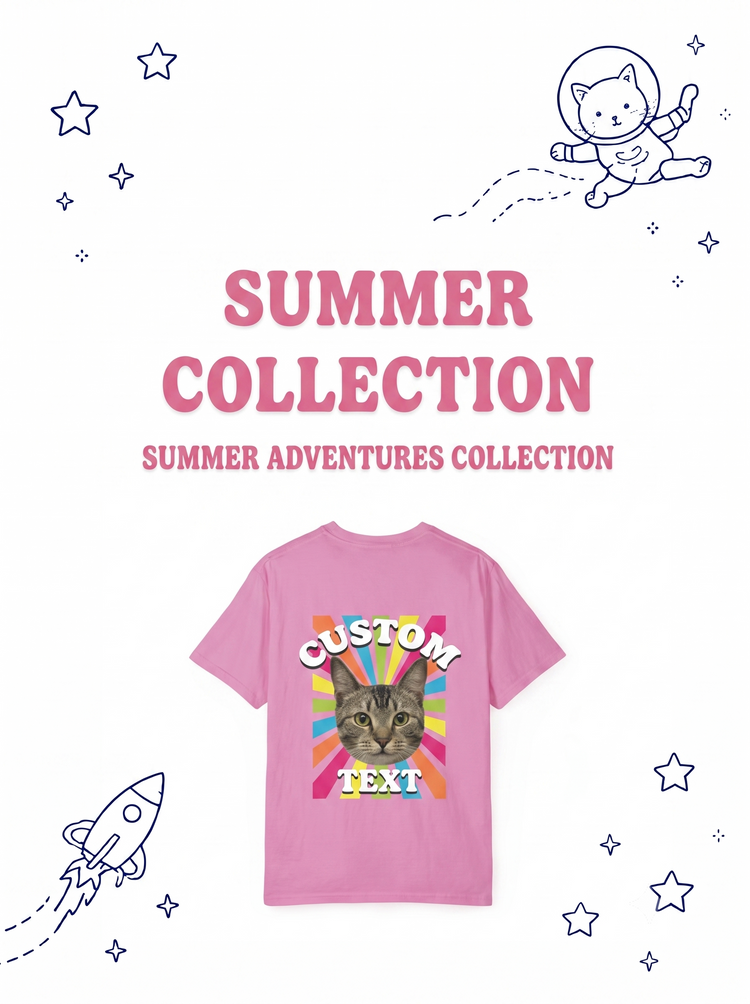 Sommerkollektion | Personalisierte Haustier-Shirts & Geschenke