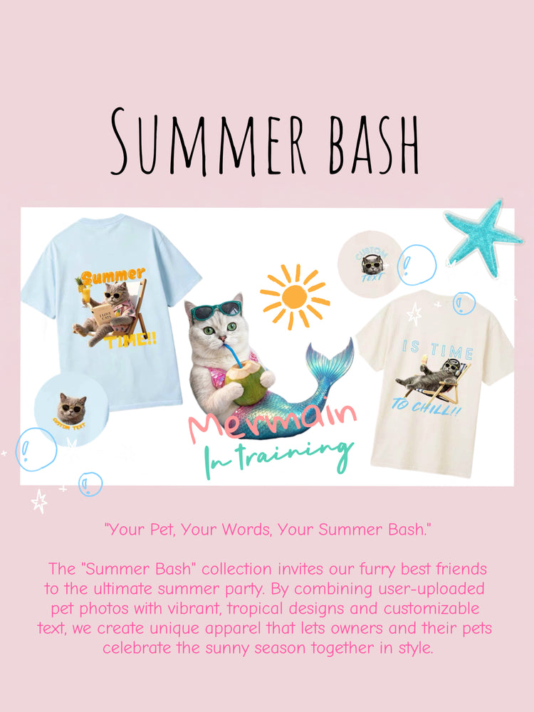 Sommerkollektion | Personalisierte Haustier-Shirts & Geschenke